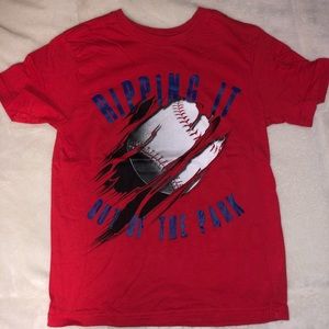 Red baseball T-Shirt
